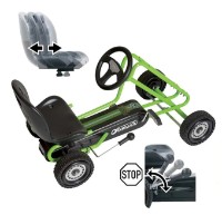 Веломобиль Hauck  Lightning Tip-kart Green (HK.113997) фото №2 — интернет-магазин Desire.md