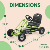 Веломобиль Hauck  Lightning Tip-kart Green (HK.113997) фото №6 — интернет-магазин Desire.md