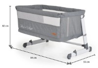 Колыбель Moni Day n Night 2in1 Grey фото №2 — интернет-магазин Desire.md