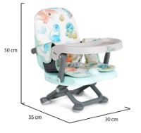 Стульчик для кормления Moni Kiwi Dinos фото №8 — интернет-магазин Desire.md