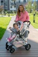 Коляска Moni Ciara Pink фото №5 — интернет-магазин Desire.md