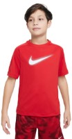 Детская футболка Nike B Nk Df Multi+ Ss Top Hbr Red, s.M