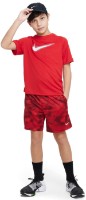 Детская футболка Nike B Nk Df Multi+ Ss Top Hbr Red, s.M