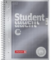 Тетрадь Brunnen A5/80p Premium Student Anthracite фото №1 — интернет-магазин Desire.md