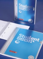 Тетрадь Brunnen A5/80p Premium Student Cyan фото №4 — интернет-магазин Desire.md