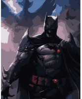 Tablou pe numere Strateg Силуэт Бэтмена (DY166)