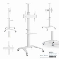 Suport TV de podea Gembird TVS-70T-02-W imaginea #3 — magazin online Desire.md