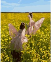 Tablou pe numere Strateg Феи в цветущем поле (GS219)