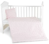Детское постельное белье Hugzzz Nook Pink Stars 3pcs фото №1 — интернет-магазин Desire.md