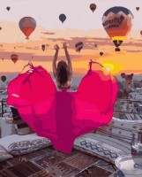 Tablou pe numere Strateg Яркая Кападокия (HH084)