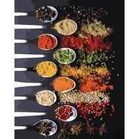 Tablou pe numere Strateg Яркие специи (GS1276)