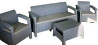 Набор садовой мебели Hola Novara Antracit 0434204