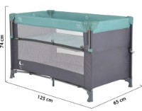 Pătuț pliabil Moni Next Level Turquoise imaginea #8 — magazin online Desire.md