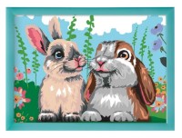 Tablou pe numere AS Cute Bunnies (1038-41011)