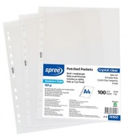 File protectie pentru documente Spree A4 100pcs 76560