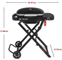 Газовый гриль Weber Traveler Compact фото №5 — интернет-магазин Desire.md