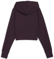 Hanorac damă Puma Classics+ Relaxed Cropped Hoodie Midnight Plum, s.S imaginea #2 — magazin online Desire.md