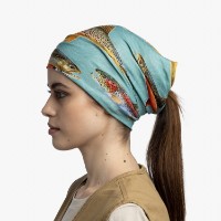 Мультифункциональная повязка Buff CoolNet Abachar UV Trout Multi фото №2 — интернет-магазин Desire.md