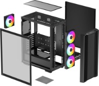 Carcasă Deepcool CC560 ARGB v2 Black imaginea #5 — magazin online Desire.md
