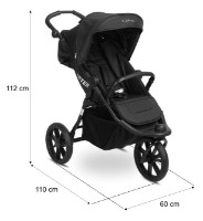 Коляска Caretero Lima Black фото №10 — интернет-магазин Desire.md