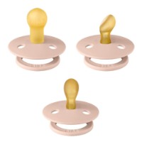 Suzeta BIBS Baby Try-It Collection 3 pack 0+ months Blush (81342) imaginea #1 — magazin online Desire.md
