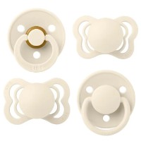 Пустышка BIBS Baby Try-It Collection 4 Pack 0+ months Ivory (91340) фото №4 — интернет-магазин Desire.md