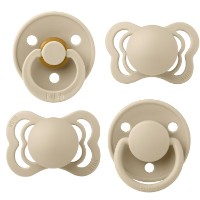 Suzeta BIBS Baby Try-It Collection 4 Pack 0+ months Vanilla (91344)