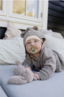 Suzeta BIBS Boheme 2 Pack 0+ months Khaki/Dusty Blue (230132) imaginea #3 — magazin online Desire.md