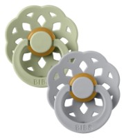 Suzeta BIBS Boheme 2 Pack 0+ months Sage/Cloud (230110) imaginea #1 — magazin online Desire.md