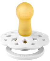 Пустышка BIBS Boheme 2 Pack 0+ months White/Sunshine (230121) фото №3 — интернет-магазин Desire.md