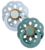 Suzeta BIBS Boheme 2 Pack 6+ months Baby Blue/Island Sea (240130)