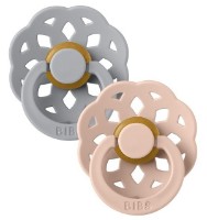 Suzeta BIBS Boheme 2 Pack 6+ months Cloud/Blush (240105) imaginea #1 — magazin online Desire.md