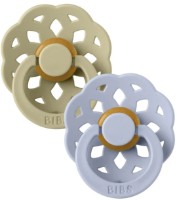 Suzeta BIBS Boheme 2 Pack 6+ months Khaki/Dusty Blue (240132) imaginea #1 — magazin online Desire.md