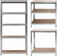 Unitate de rafturi de depozitare FunFit Metal Storage 150x75x30cm (3266) imaginea #2 — magazin online Desire.md