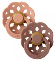 Пустышка BIBS Boheme 2 Pack 6+ months Peach/Woodchuck (240108) фото №1 — интернет-магазин Desire.md