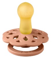 Пустышка BIBS Boheme 2 Pack 6+ months Peach/Woodchuck (240108) фото №3 — интернет-магазин Desire.md