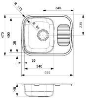 Кухонная мойка Reginox Regidrain (R) ORG фото №2 — интернет-магазин Desire.md