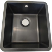 Chiuvetă de bucătărie Tornado Barbara 460x420 Obsidian