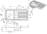 Chiuvetă de bucătărie Reginox RL 301 CW II White imaginea #2 — magazin online Desire.md