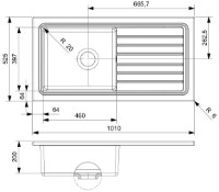 Кухонная мойка Reginox RL 304 CW II White фото №2 — интернет-магазин Desire.md