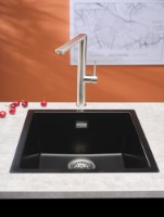 Chiuvetă de bucătărie Reginox Texel 40x40 Pure Black imaginea #3 — magazin online Desire.md