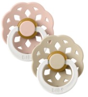 Suzeta BIBS Boheme Glow 2 Pack 6+ months Blush/Vanilla (240123) imaginea #1 — magazin online Desire.md