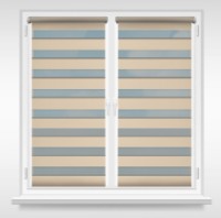 Рулонные шторы Msrolls Day Night 2244/4 Beige/Gray 0.55x1.70m фото №2 — интернет-магазин Desire.md