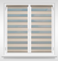 Рулонные шторы Msrolls Day Night 2244/5 Сappuccino/Gray 0.60x1.70m фото №5 — интернет-магазин Desire.md