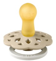 Suzeta BIBS Boheme Glow 6+ months Vanilla (220255C) imaginea #3 — magazin online Desire.md