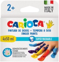 Vopsele de artă Carioca Acuarele Finger Paint (43173)