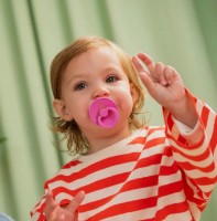 Suzeta BIBS Colour 0+ months Bubblegum (100321C) imaginea #2 — magazin online Desire.md