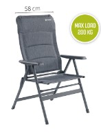 Scaun pliant pentru camping Outwell Trenton Camping Grey imaginea #3 — magazin online Desire.md