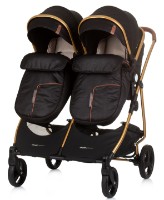Коляска Chipolino Duo Smart Obsidian/Gold (KBDS02401OG) фото №6 — интернет-магазин Desire.md