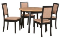 Masă pentru bucătărie Drewmix Oslo 3 Artisan/Black imaginea #2 — magazin online Desire.md